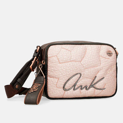 Mala de tiracolo c/ 2 compartimentos Anekke Shõen Padded p/ Senhora Castanha 