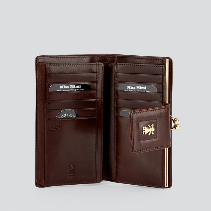 Miss Mimi Carteira castanha