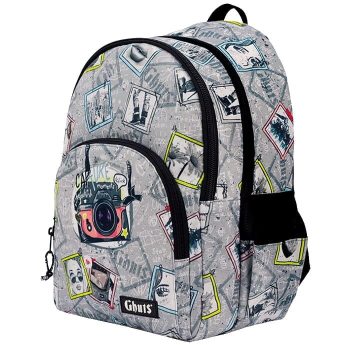 Mochila escolar Ghuts King Memories p/ Rapariga Multicor