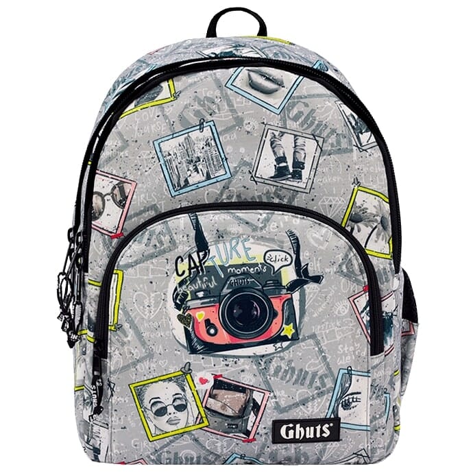 Mochila escolar Ghuts King Memories p/ Rapariga Multicor